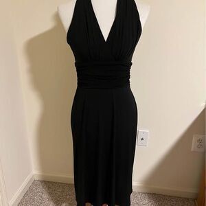 London Times Black Dress Size 6